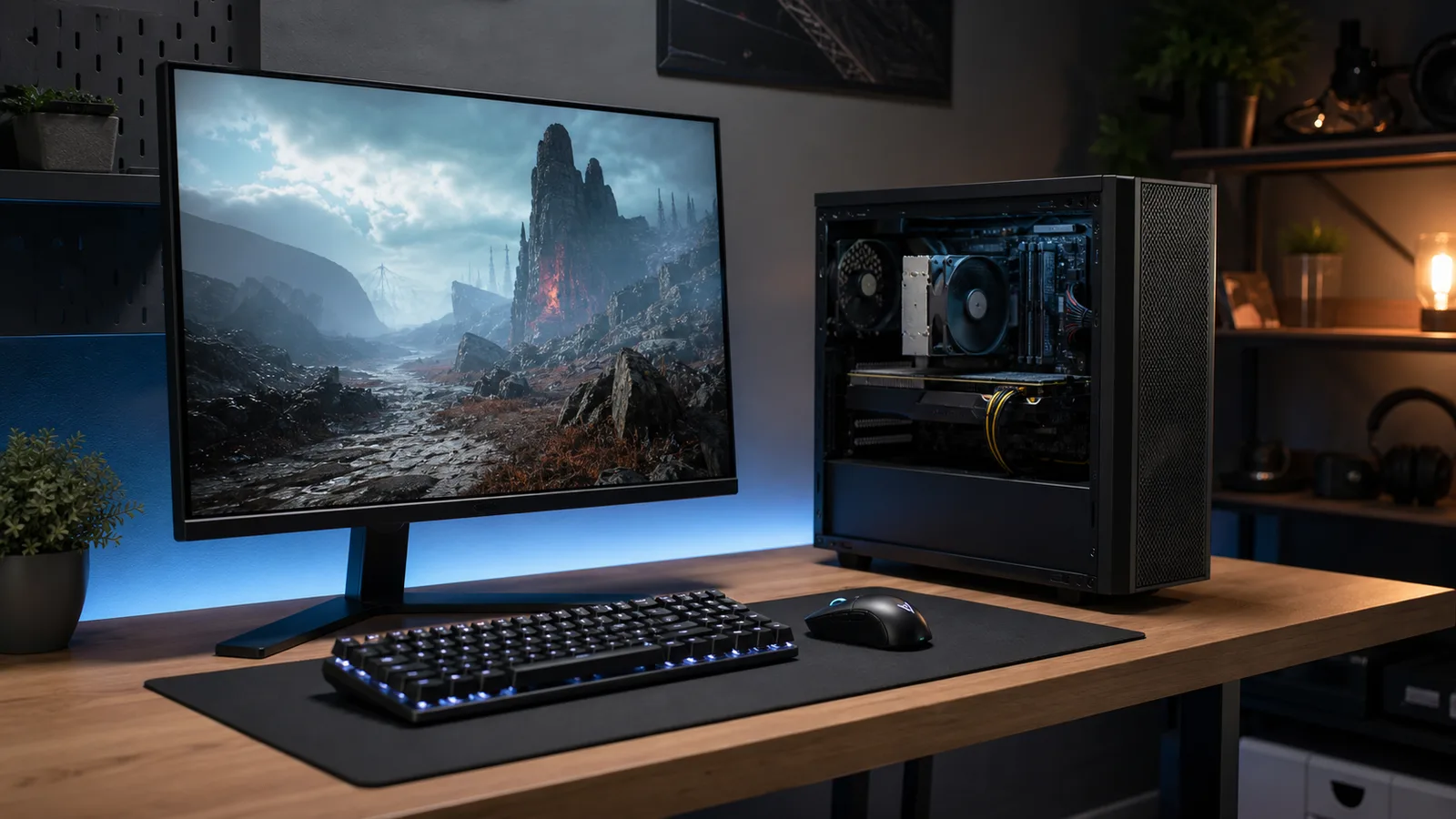 Componente pentru o configurație PC de gaming accesibilă